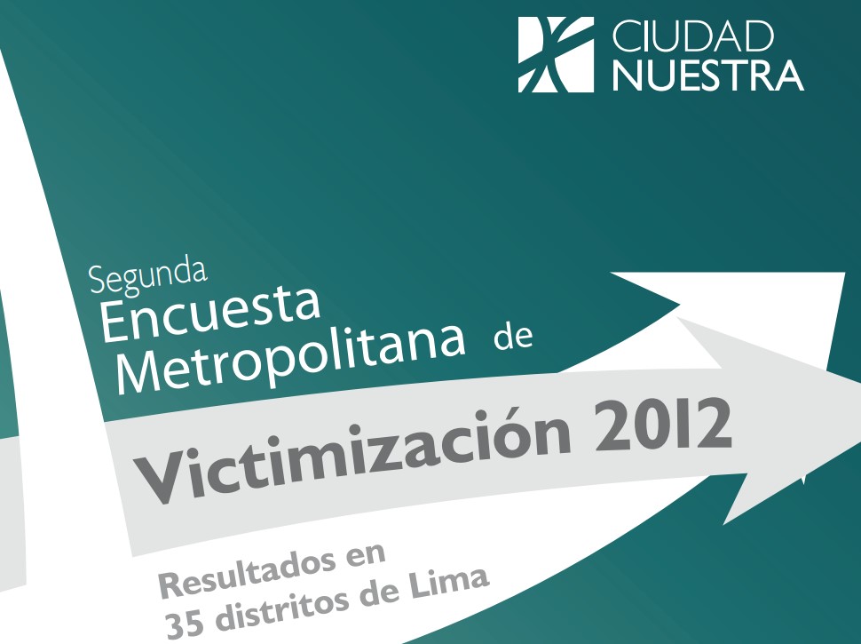 Segunda Encuesta Metropolitana de Victimización 2012